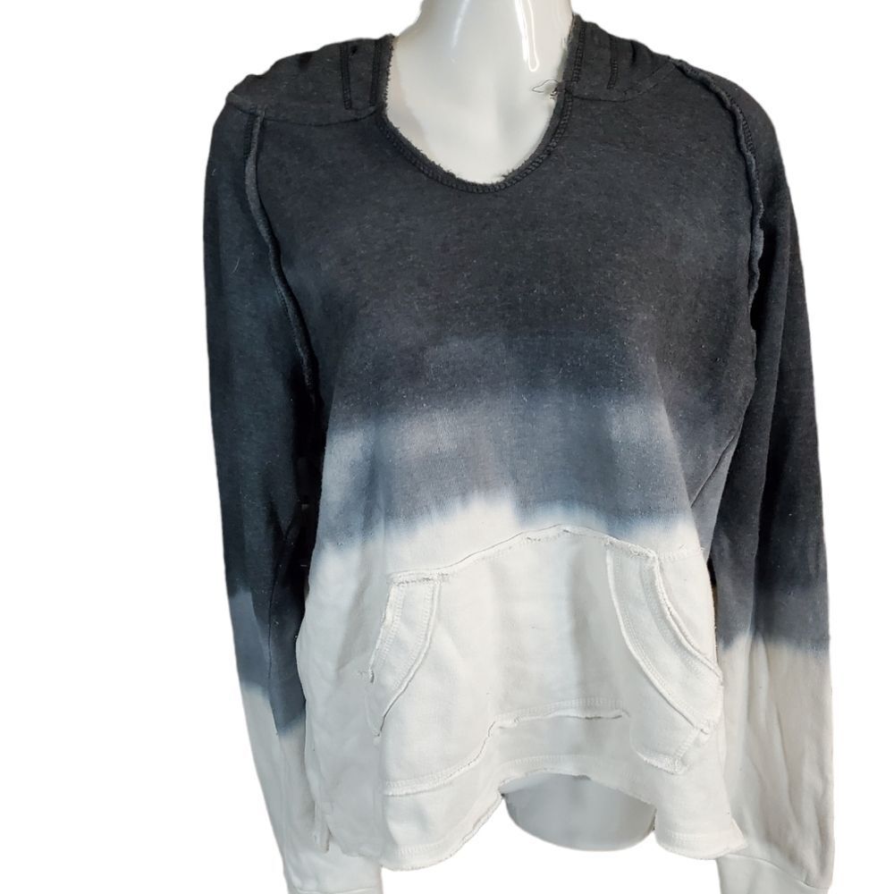 EXIST pullover hoodie dip dye L